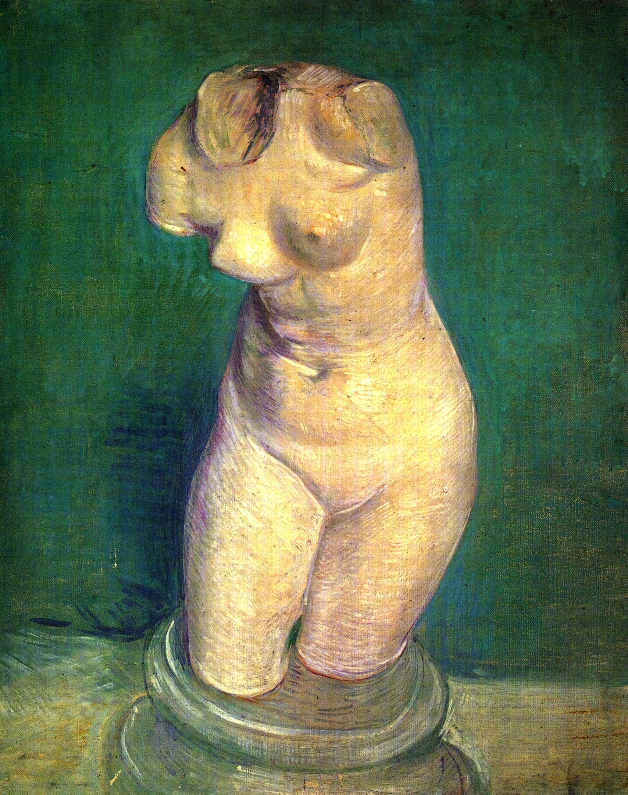 Ван Гог Париж  Женский торс статуя 